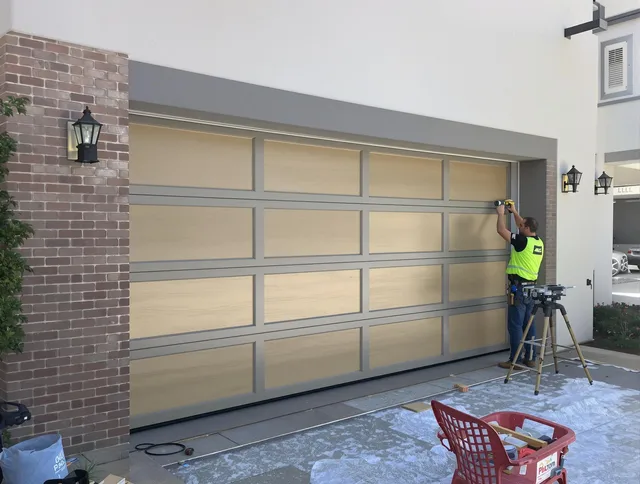 Garage door replacement service by Palm Bay Garage Door Repair in Palm Bay