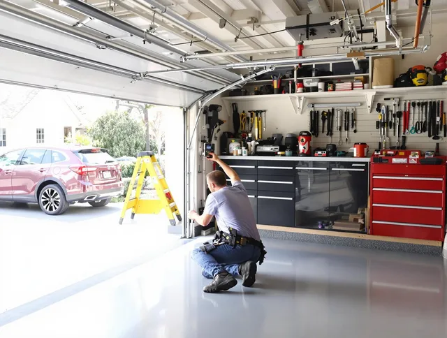 Local garage door repair service by Palm Bay Garage Door Repair in Palm Bay